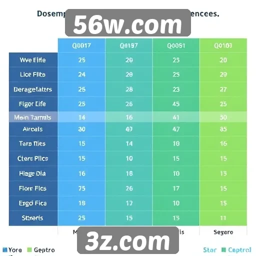 Comparativo de desempenho entre plataformas de jogo no 56w.com